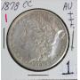 1878cc  Morgan Dollar "AU"Brilliant Coin