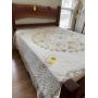 Full Size Wood Bed & Quilt