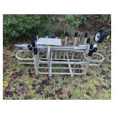 Surf Fishing Rod And Cooler Rack