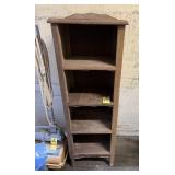 Wooden Shelf 46" Hx 16" Wx 12" D