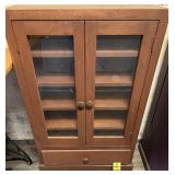Wooden Cabinet 36" Hx 23" Wx 7" D