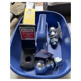 2 New Trailer Balls & Hitch