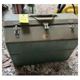 Vintage Metal Tackle Box