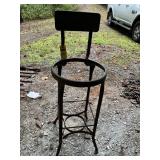 Antique Bar Stool 31" H