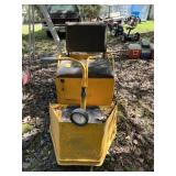 Vintage Gas Powered Warehouse Cart
