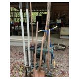 Lawn Equipment And Stand