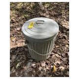Stainless Steel Trash Can And Lid