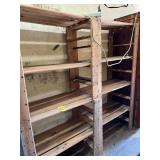 2 Wooden Storage Shelves