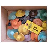Cole Pottery Lids 20 Pcs