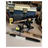 Tackle Box, Rods & Reels