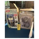 Coleman Lantern & Lakewood Utility Heater