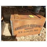 Budweiser Wooden Box 18 X 12 X 12