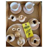 Cole Pottery Unglazed 16 Pcs