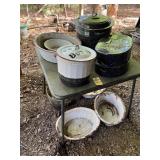 Table & Enamelware