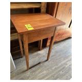 Vintage Wooden Table 29" Hx 20" Wx 16" D