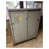 2 Metal Storage Cabinets