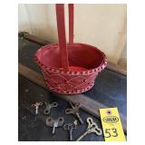 Basket Of Clock Keys