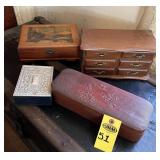 Vintage Jewelry  Boxes