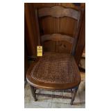 East Lake Design Vintage Cane Seat Chair