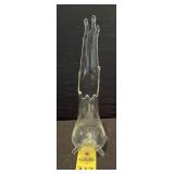 Mid Century Modern L E Smith 3 Footed Swung Vase