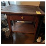 Primitive Work Table 27" Hx 22" Wx 18" D