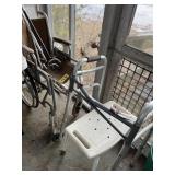 Wheelchair, Canes, Shower Seat And Walker