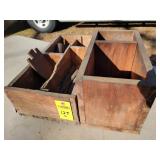 2 Wooden Boxes