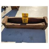Primitive Small Wooden Trough 14" X 3 1/2"