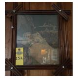 Vintage Print " Air Castles" 18" X 15"