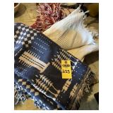 Crate Of Throws & Afghans