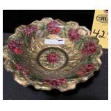 Antique Goofus Glass Bowl