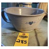 N Owens Signed Batter Bowl (small Crack)