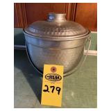 Vintage Aluminum Ice Bucket