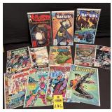 12 Assorted D C Comic Books