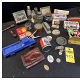 Misc Items - Vtg Bottles, Pins, Soaps, Etc