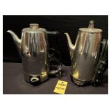 Retro Sunbeam & G E Perculator