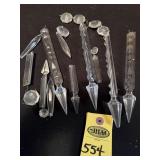 Glass Prisms For Antique Lights