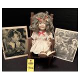1978 Albert Price Porcelain Shirley Temple Doll &
