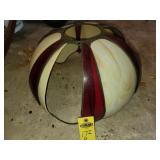 Tiffany Style Stained Glass Lamp Shade - Damaged