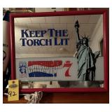 2 Seagrams 7 Advertising Lights