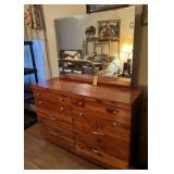 Cedar Dresser & Mirror