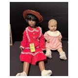 2 Antique Dolls