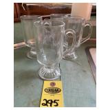 4 Trump Castle Casino Resort Irish Coffee Mugs