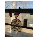 4 Pcs. Stained Glass