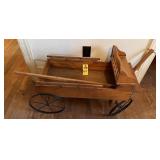 Homemade Folk Art Wagon