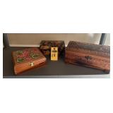 3 Vintage Boxes
