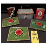 Vintage Pipe & Chewing Tobacco & Cigarette Cases