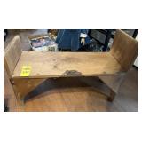 30" Wooden Homemade Bench