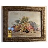 Vintage Signed Still Life Print