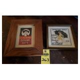 Morton Salt & Quaker Oats Cros Stitch